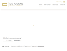 Tablet Screenshot of decoene.eu